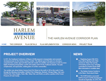 Tablet Screenshot of harlemcorridor.com